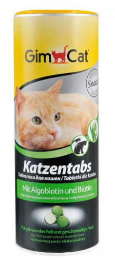 GimCat Katzentabs - Алгобіотин таблетки для котів