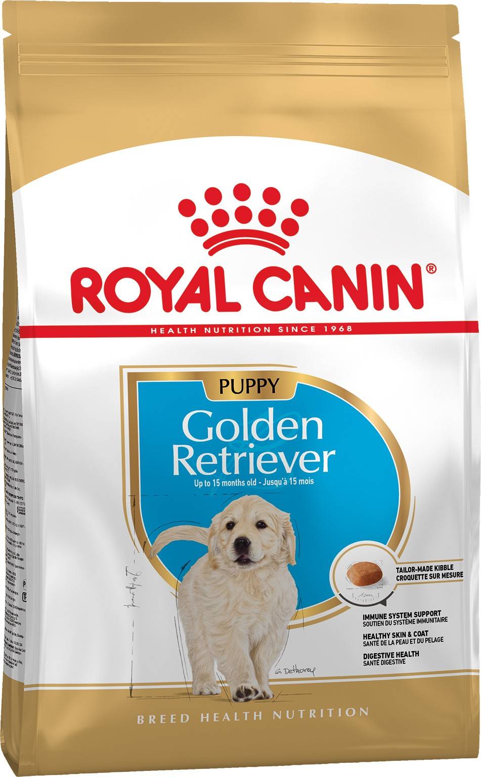 ROYAL CANIN GOLDEN RETRIEVER PUPPY – сухой корм для щенков породы золотистый ретривер