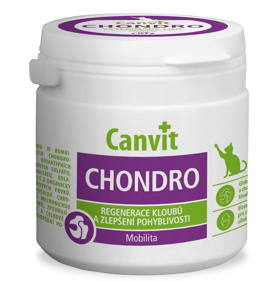 CANVIT CHONDRO – витаминный комплекс с хондропротекторами для поддержания здоровья суставов у котов