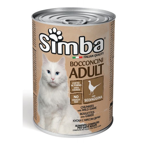 SIMBA WILD GAME – консерви з дичиною для дорослих котів