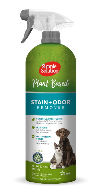 Plant-Based Stain and Odor Remover - рідкий засіб рослинного походження для нейтралізації запахів і видалення стійких плям від життєдіяльності домашніх тварин