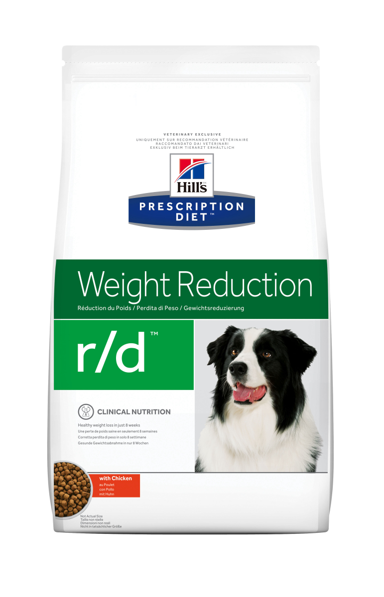 HILL'S PRESCRIPTION DIET R/D WEIGHT REDUCTION – лечебный сухой корм для собак для снижения избыточного веса