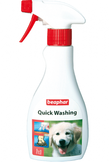 Beaphar Quick Washing – экспресс-шампунь для быстрой очистки животных