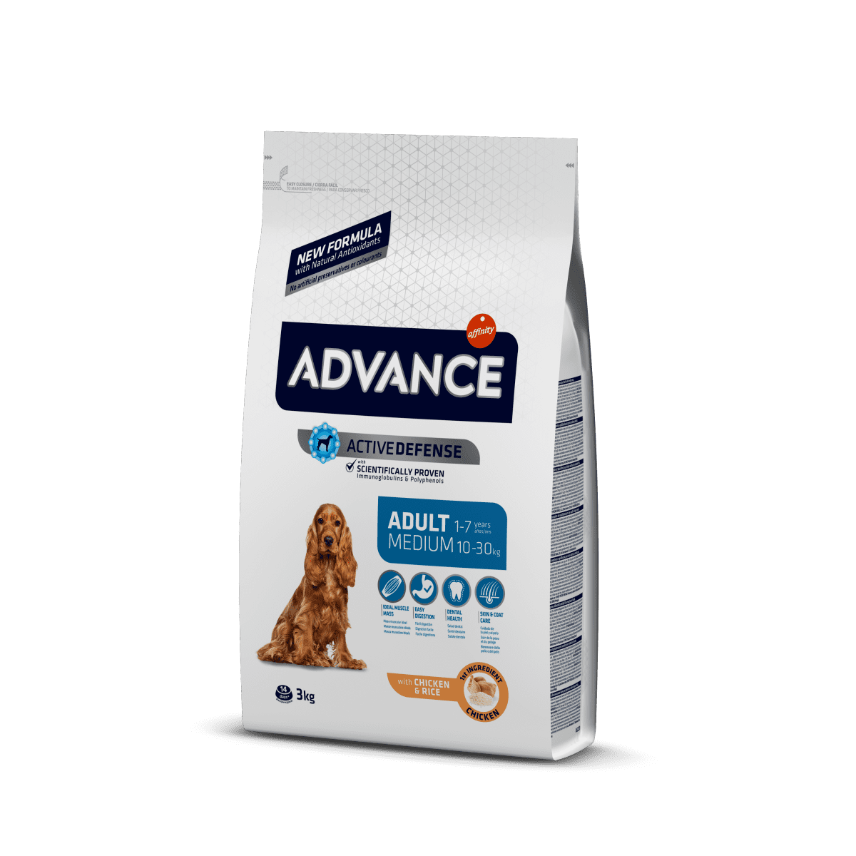 Advance Medium Adult – сухой корм для взрослых собак средних пород