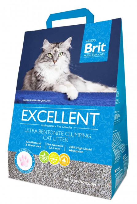 Brit Fresh Excellent - наповнювач бентонітовий для котячого туалету