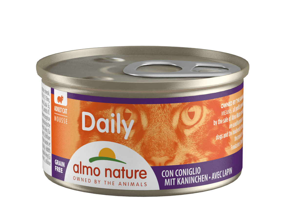 Almo Nature "Daily Menu" Rabbit – консервы для кошек с кролик