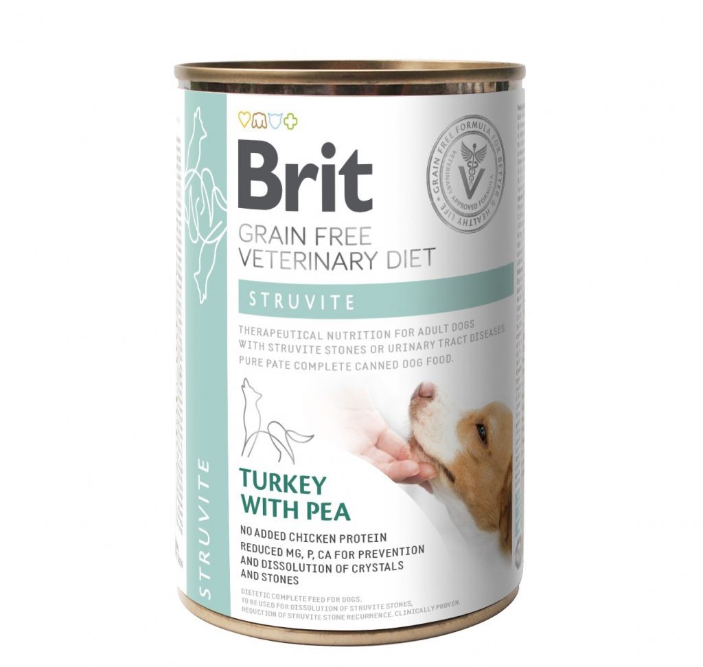 Brit VetDiets Struvite – вологий корм для собак із захворюваннями нижніх сечовивідних шляхів