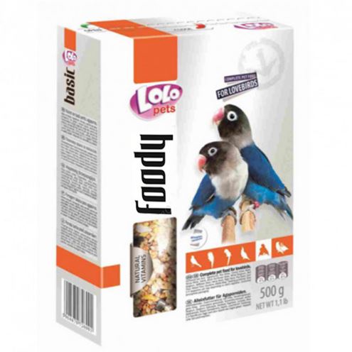 LoLo Pets basic for LOVEBIRDS - корм Loloрets для нерозлучников
