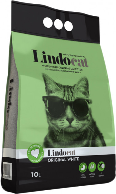 Lindocat Original – бентонітовий наповнювач туалетів для кішок