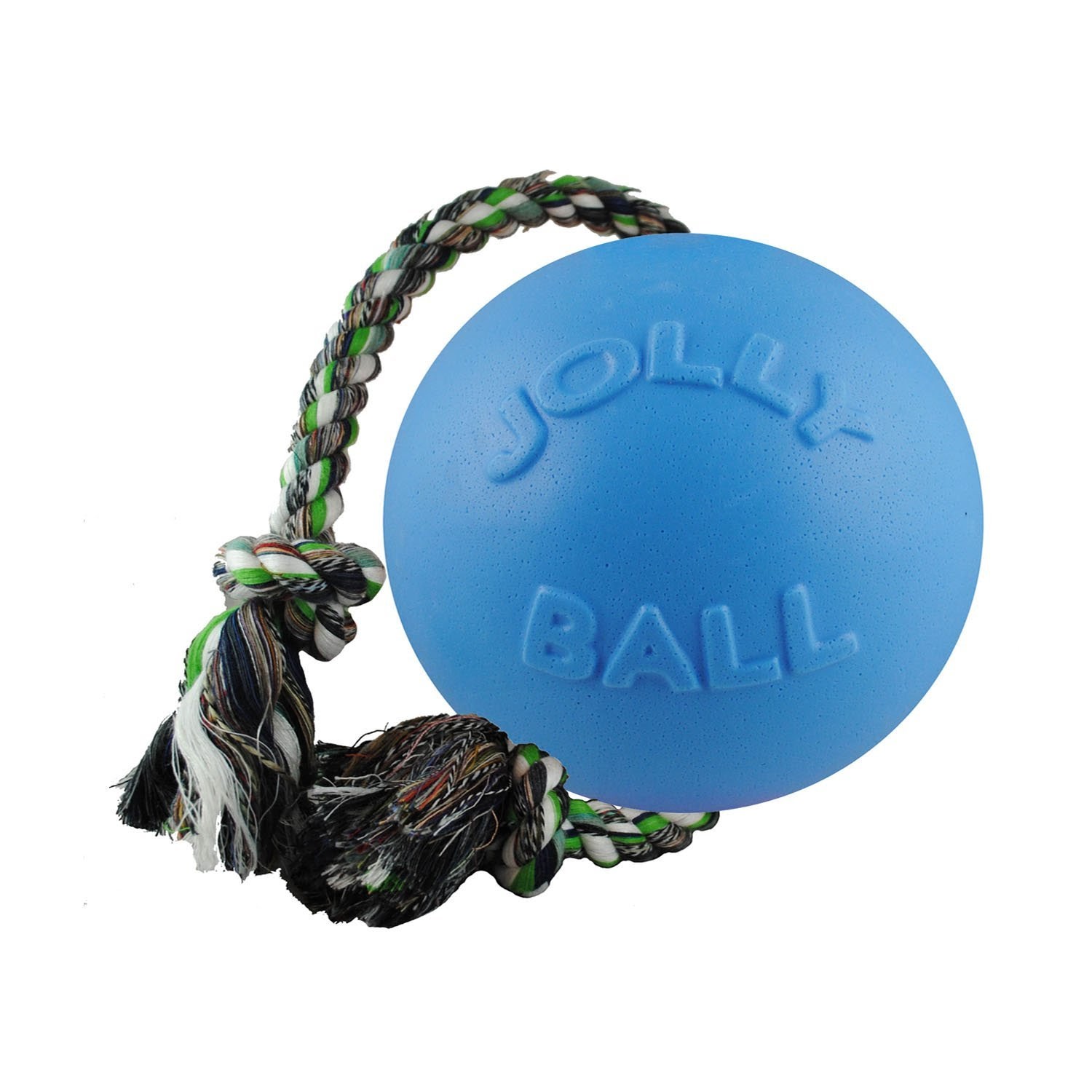 Jolly Pets Romp-n-Roll Medium – м'яч з канатом для собак