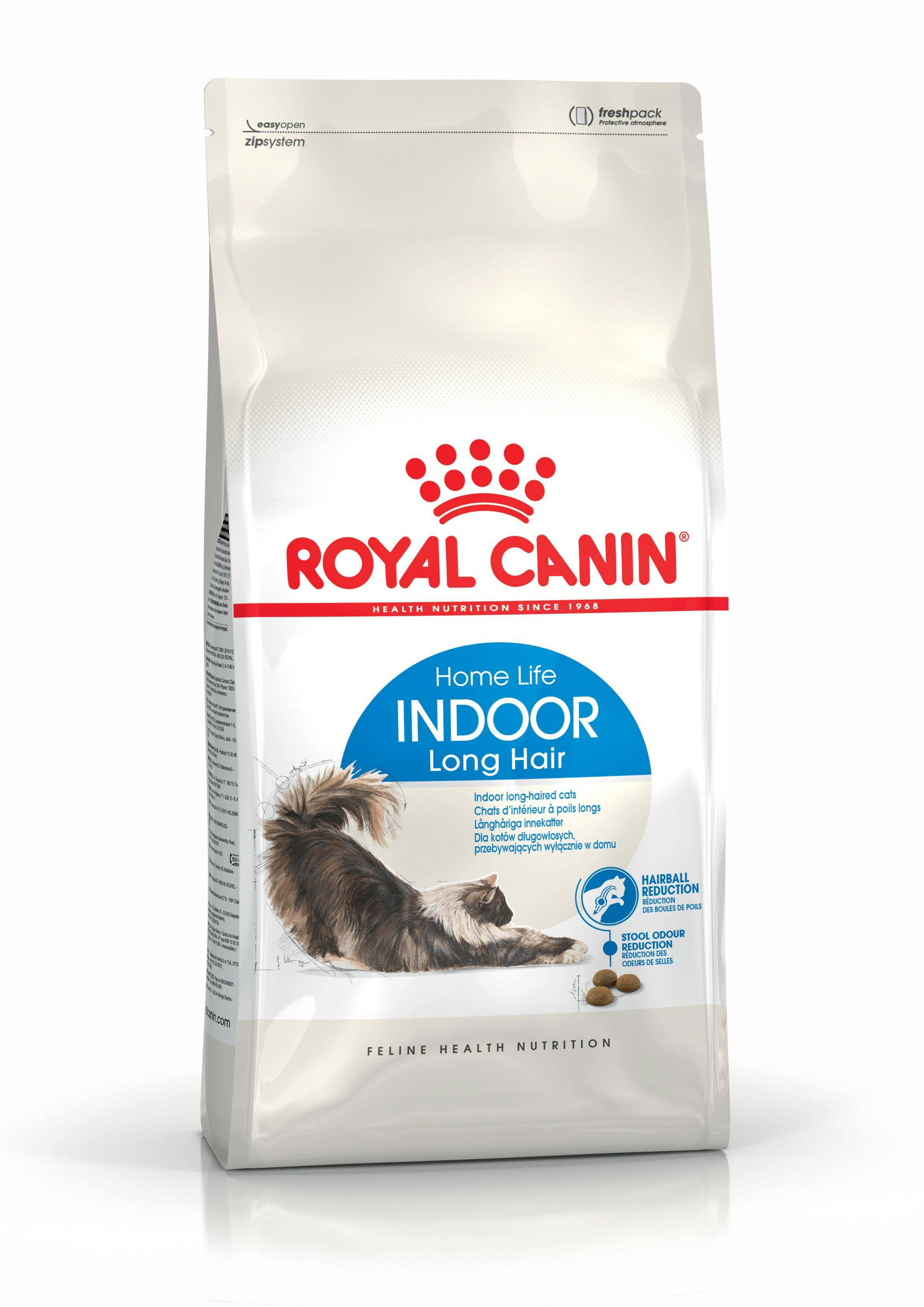 ROYAL CANIN INDOOR LONG HAIR – сухой корм для взрослых длинношерстных котов