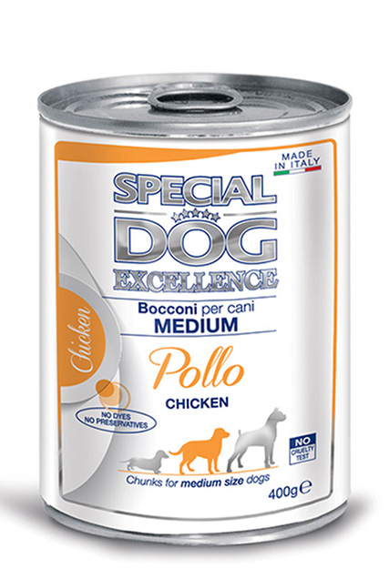 Monge Special Dog Medium Adult Chicken - консервы для собак средних пород с курицей