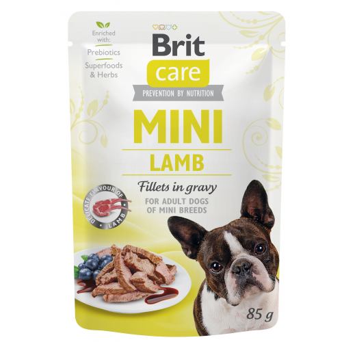 Brit care Mini Lamb філе в соусі з ягням