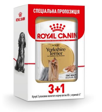 ROYAL CANIN YORKSHIRE TERRIER ADULT – влажный корм для взрослых собак породы йоркширский терьер 