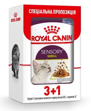 ROYAL CANIN SENSORY SMELL chunks in jelly – вологий корм для дорослих котів