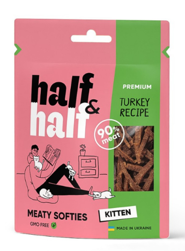 Half&Half Turkey recipe - лакомство с индюшатиной для котят