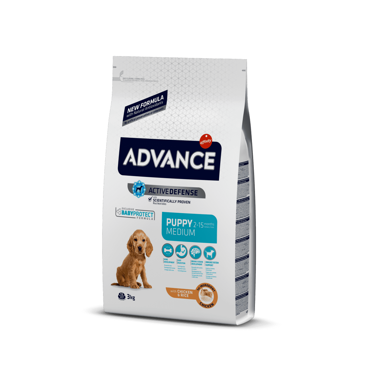 Advance Puppy Medium – сухой корм для щенков средних пород 