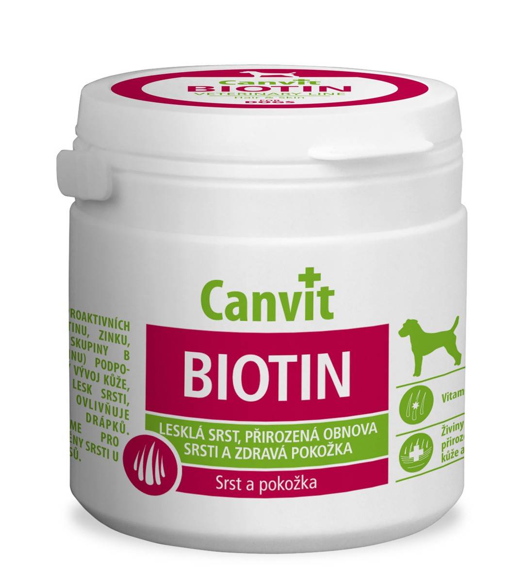 CANVIT  BIOTIN – витаминный комплекс для собак для шерсти