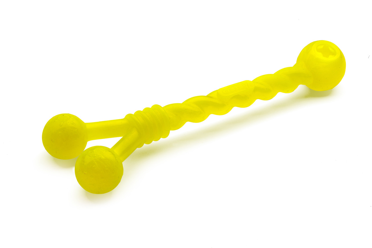 Comfy Mint Dental Twister – флуоресцентная игрушка для собак
