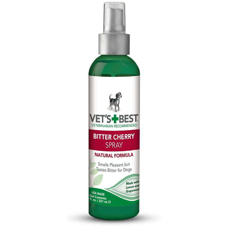 Vet's Best Bitter Cherry Spray – спрей для собак "Горькая Вишня" против разгрызания