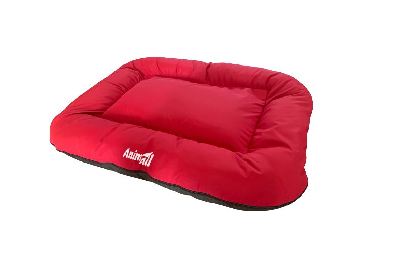 AnimAll Super Max M HOT RED / ORANGE - лежак для котів та собак (80x65х12 см)