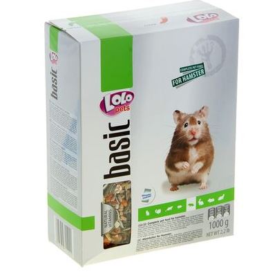 LoLo Pets for Hamster- полнорационный корм для хомяков