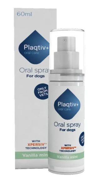 Plaqtiv+ Oral Spray - спрей для ухода за полостью рта собак