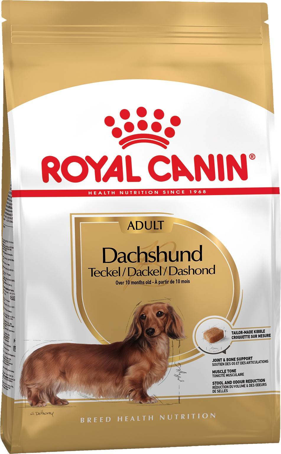 ROYAL CANIN DACHSHUND ADULT – сухой корм для взрослых собак породы такса