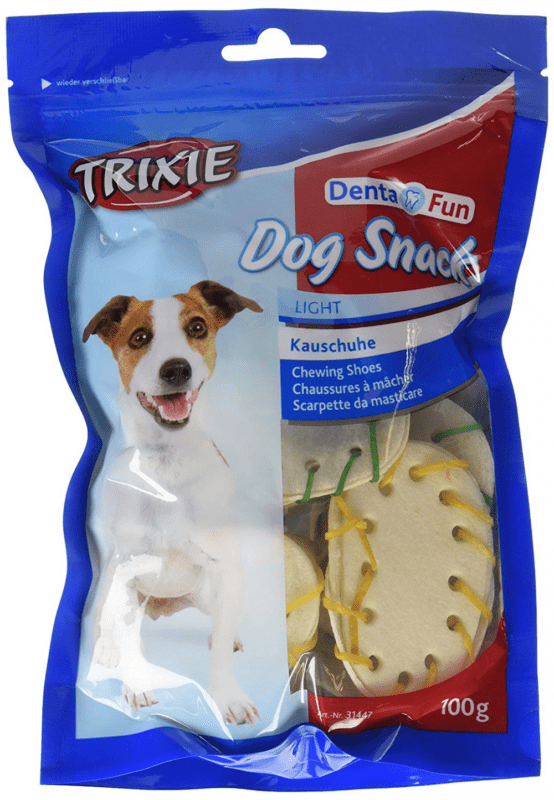 Trixie Snack Chewing Shoes – жевательные башмаки из сыромятной кожи для собак