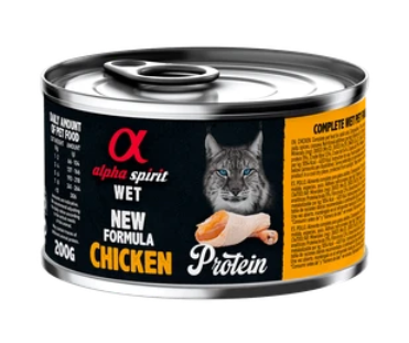 Alpha Spirit Chicken for Adult Cats – влажный корм с курицей для взрослых котов