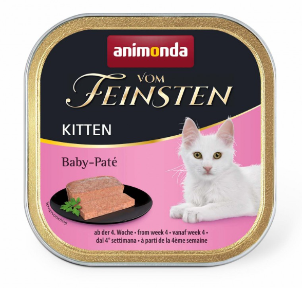 Animonda Vom Feinsten Kitten Baby-Paté – високоякісний паштет для котенят з 4 тижнів