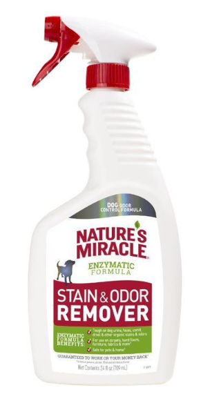 Nature's Miracle Dog Stain&Odor Remover Spray - спрей для усунення плям та запахів від собаки