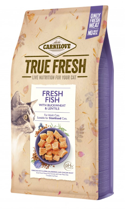 Carnilove True Fresh Cat Fresh Fish – сухой корм для кошек с рыбой