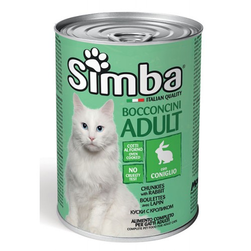 SIMBA RABBIT – консервы с кроликом для взрослых котов