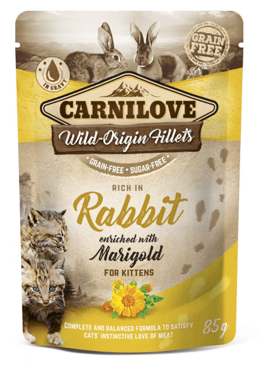  Carnilove Cat Rabbit - вологий корм з кроликом для котенят