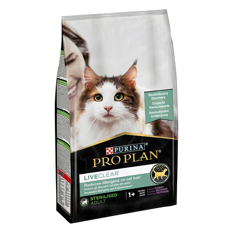 PURINA PRO PLAN CAT STERILISED TURKEY – сухой корм с индейкой для взрослых стерилизованных котов