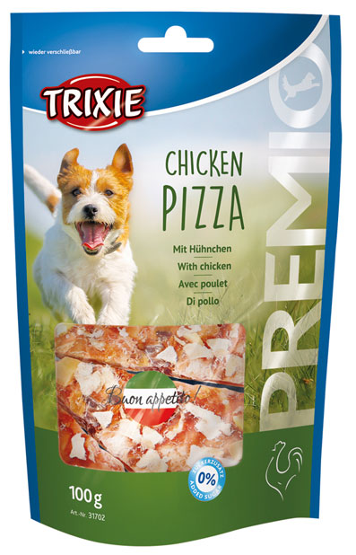 Trixie Premio Chicken Pizza – лакомства с курицей для собак