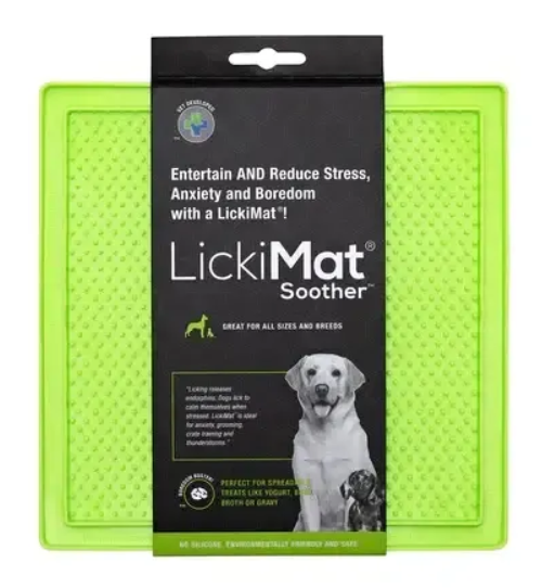 LickiMat Soother – каучуковый коврик для медленного питания собак и котов