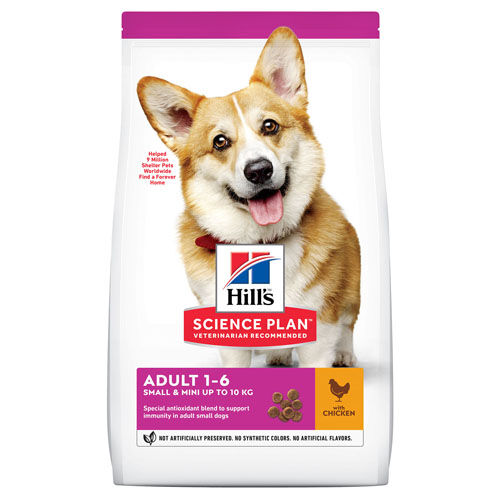 HILL'S SCIENCE PLAN SMALL & MINI ADULT сухий корм з куркою для дорослих собак малих порід