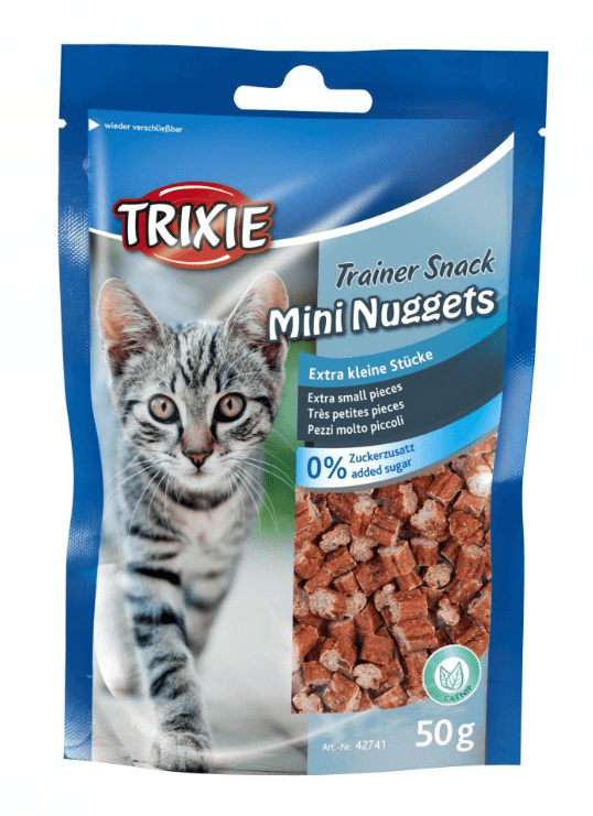 Trixie Premio Trainer Snack Mini Fish Nuggets – лакомство из тунца и курицы для кошек