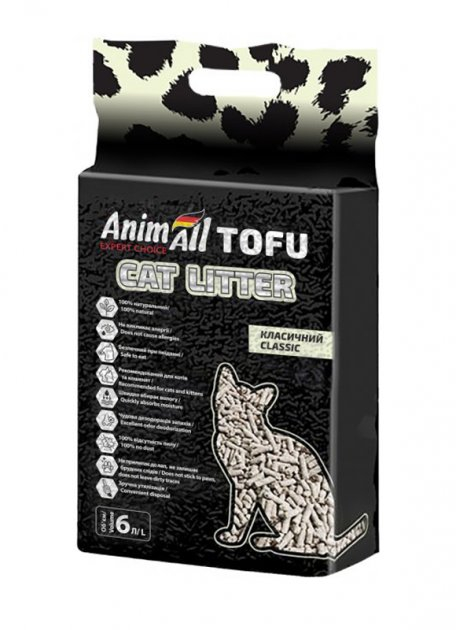 ANIMALL TOFU соєвий наповлювач для котячого туалету