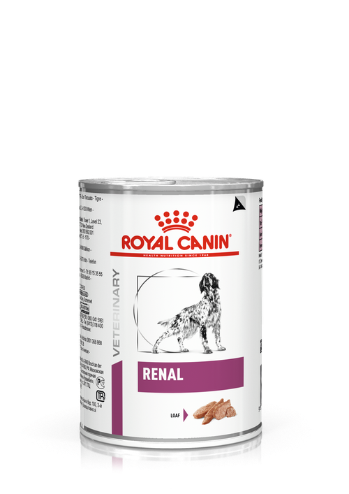 ROYAL CANIN RENAL – лікувальний вологий корм для собак з хронічною нирковою недостатністю