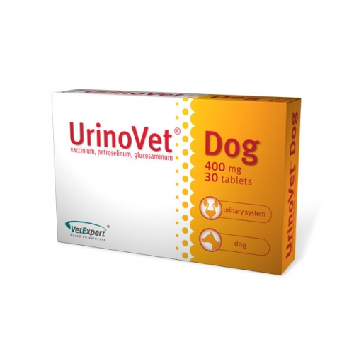 VetExpert UrinoVet Dog – препарат для поддержания мочевого тракта собак