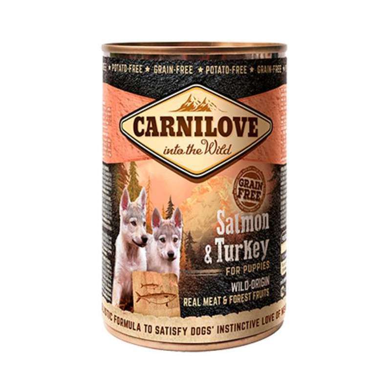 Carnilove Salmon & Turkey for Puppies – консерва  з лососем і індичкою для цуценят