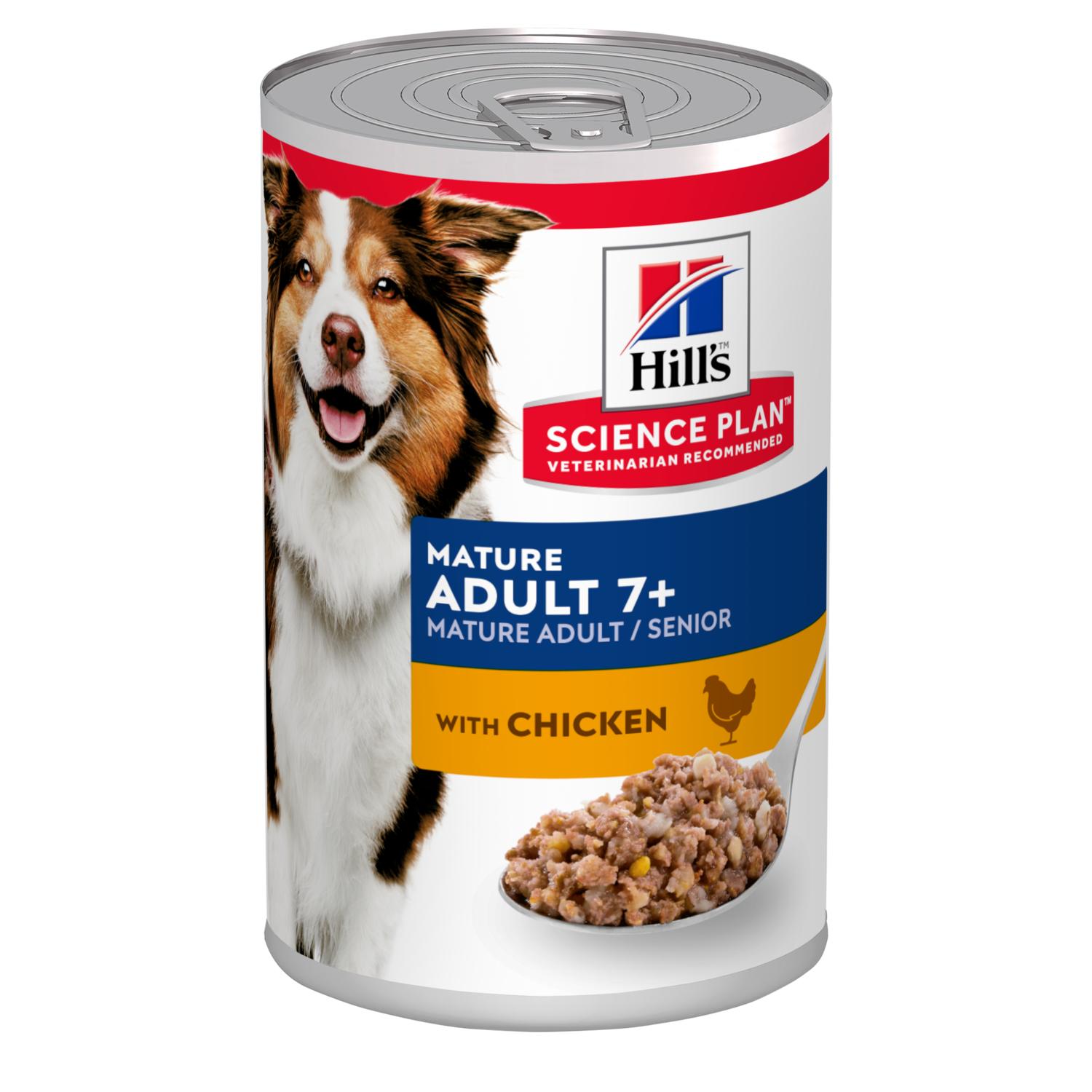 HILL'S Science Plan Adult 7+ Chicken– вологий корм із куркою для літніх собак