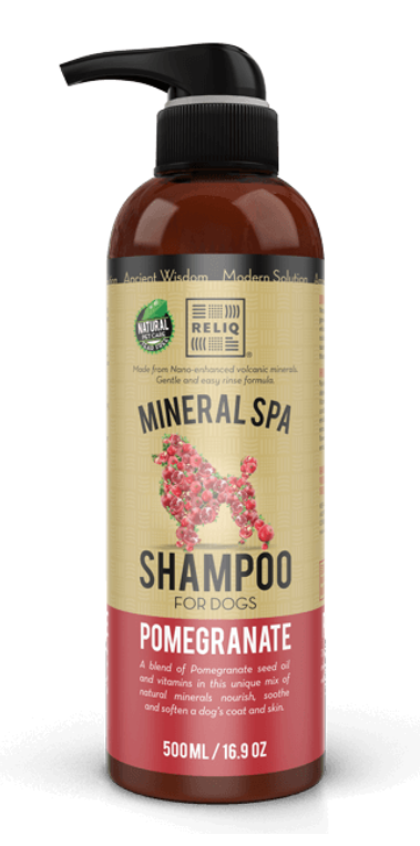 RELIQ Mineral Spa Shampoo Pomergranate - шампунь для собак з екстрактом гранату