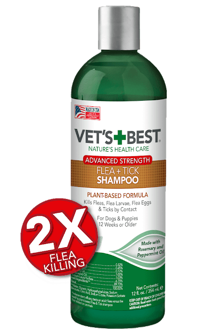 Vet's Best Flea&Tick Shampoo – шампунь для собак от блох и клещей