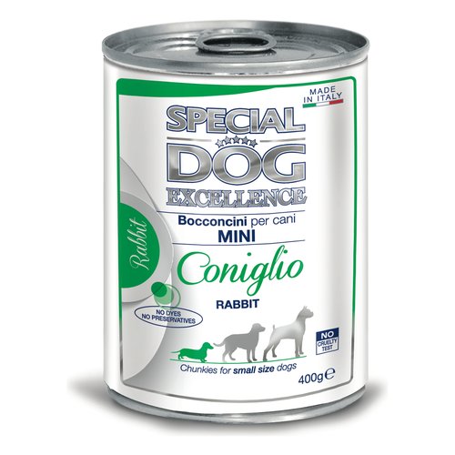 Monge Special Dog Mini Adult Rabbit - консерви для собак маленьких порід з кроликом