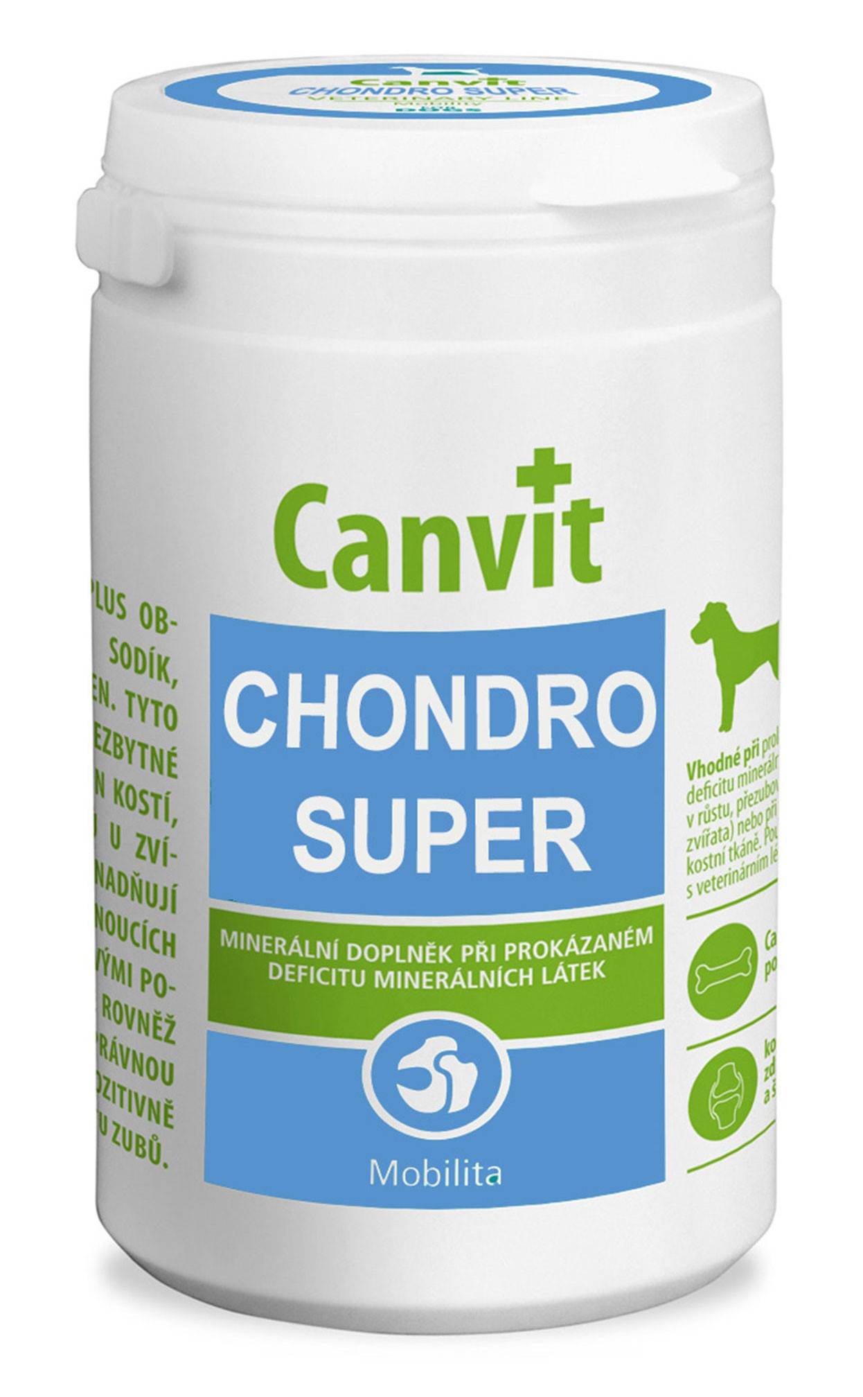 CANVIT  CHONDRO SUPER – комплекс вітамінів і мінералів для здоров'я суглобів для собак великих порід