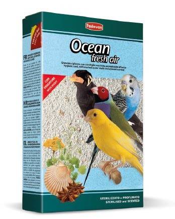 Padovan Ocean fresh air Кварцевый наполнитель для птиц